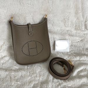 Hermes mini evelyne tpm etoupe
